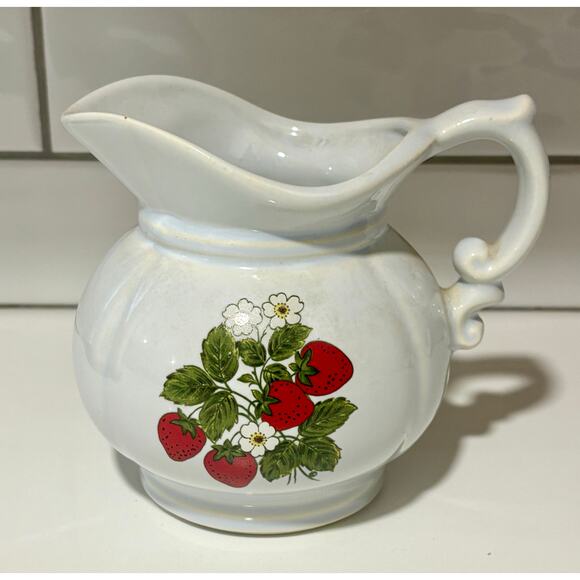 mccoy usa Other - Vintage McCoy USA Strawberry Pitcher